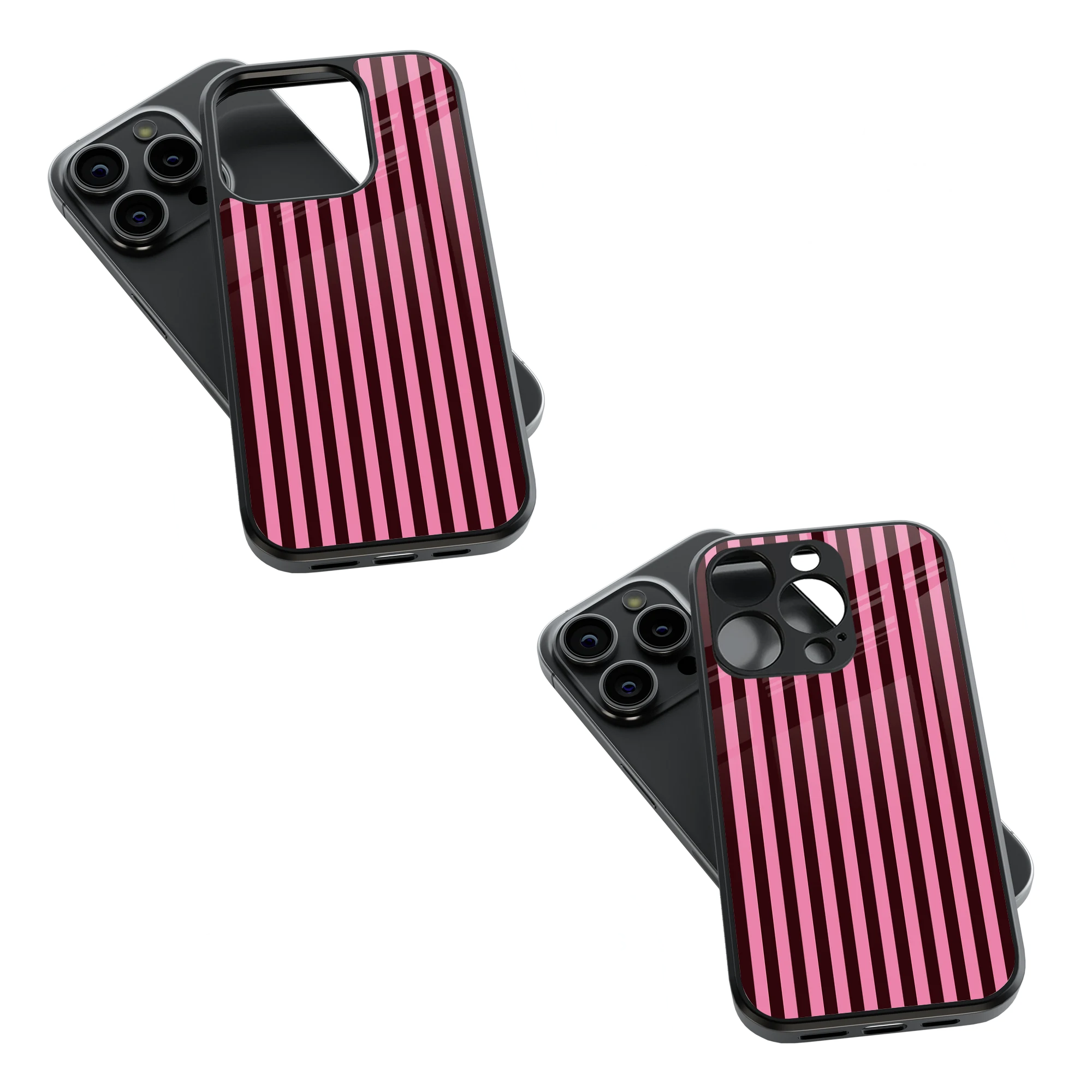 Trendy Glass Back Mobile Case for iPhone, Samsung, Redmi, OnePlus, Google Pixel, Motorola