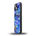 capricorn aesthetic collage back phone cover | glass case for iphone 13 mini