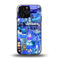 capricorn aesthetic collage back phone cover | glass case for iphone 13 pro max