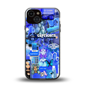 capricorn aesthetic collage back phone cover | glass case for iphone 13