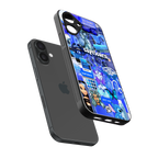 capricorn aesthetic collage back phone cover | glass case for iphone 16