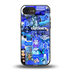 capricorn aesthetic collage back phone cover | glass case for iphone 16e
