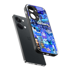 capricorn aesthetic collage back phone cover | glass case for oneplus nord 3