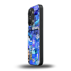 capricorn aesthetic collage back phone cover | glass case for oneplus nord 3
