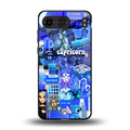 capricorn aesthetic collage back phone cover | glass case for oneplus nord 4