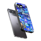 capricorn aesthetic collage back phone cover | glass case for oneplus nord 4
