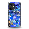 capricorn aesthetic collage back phone cover | glass case for oneplus nord ce 3