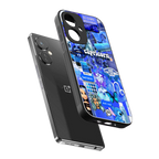 capricorn aesthetic collage back phone cover | glass case for oneplus nord ce 3