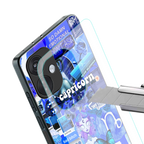 capricorn aesthetic collage back phone cover | glass case for oneplus nord ce 3
