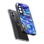 capricorn aesthetic collage back phone cover | glass case for oneplus nord ce 4
