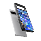 capricorn aesthetic collage back phone cover | glass case for google pixel 8 pro