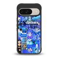 capricorn aesthetic collage back phone cover | glass case for google pixel 9