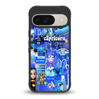 capricorn aesthetic collage back phone cover | glass case for google pixel 9