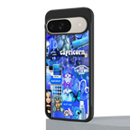 capricorn aesthetic collage back phone cover | glass case for google pixel 9