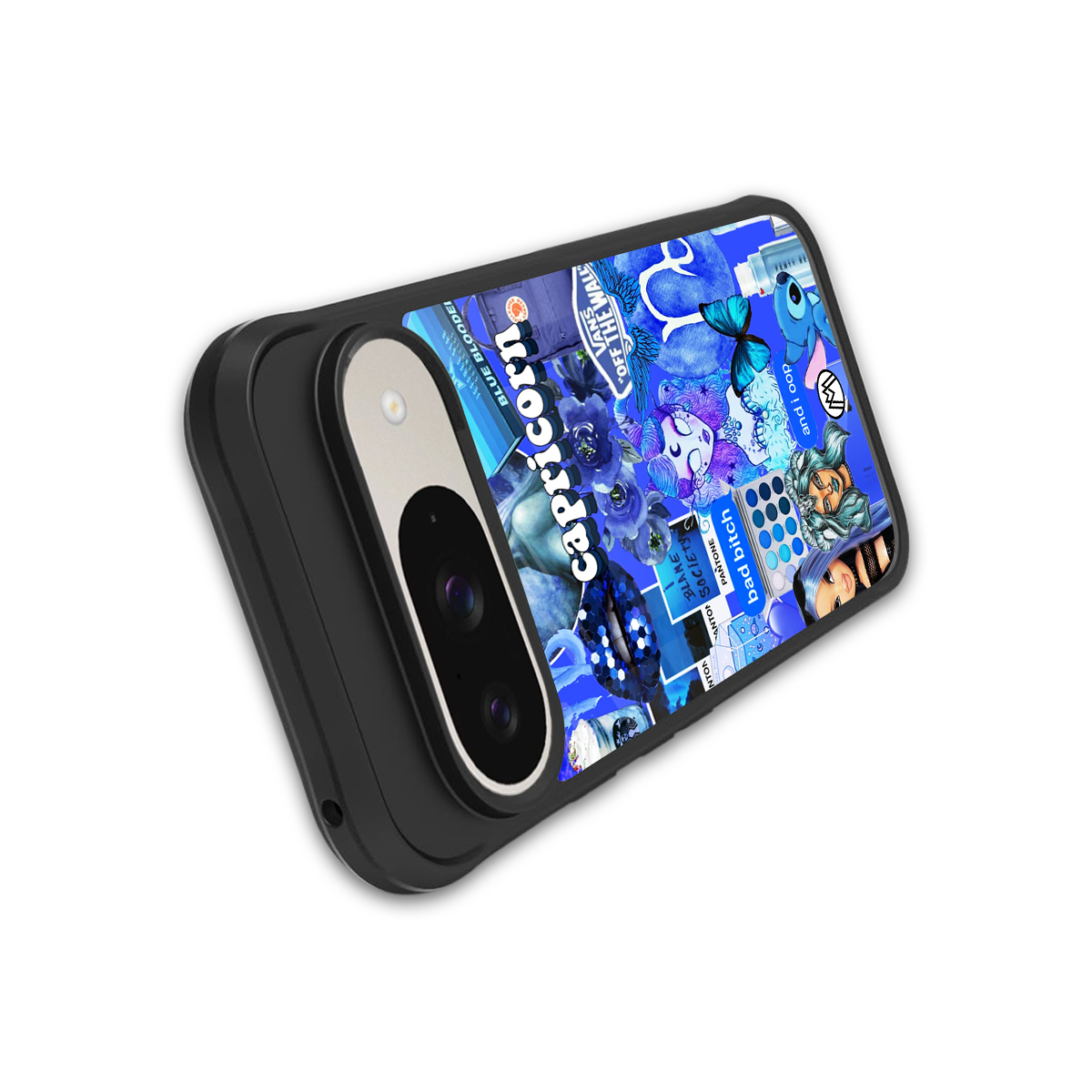 capricorn aesthetic collage back phone cover | glass case for google pixel 9