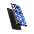 capricorn aesthetic collage back phone cover | glass case for samsung galaxy s23 ultra