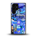 capricorn aesthetic collage back phone cover | glass case for samsung galaxy s25 ultra