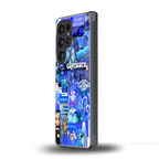 capricorn aesthetic collage back phone cover | glass case for samsung galaxy s25 ultra