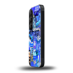 capricorn aesthetic collage back phone cover | glass case for samsung galaxy s24