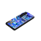 capricorn aesthetic collage back phone cover | glass case for samsung galaxy s24 plus