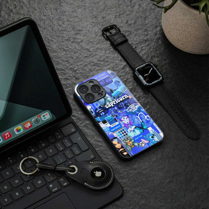 capricorn aesthetic collage back phone cover | glass case for Google Pixel 6A