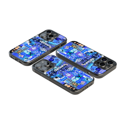 Luxury Glass Back Mobile Cover for iPhone, Samsung Galaxy, OnePlus, Pixel, Redmi & More