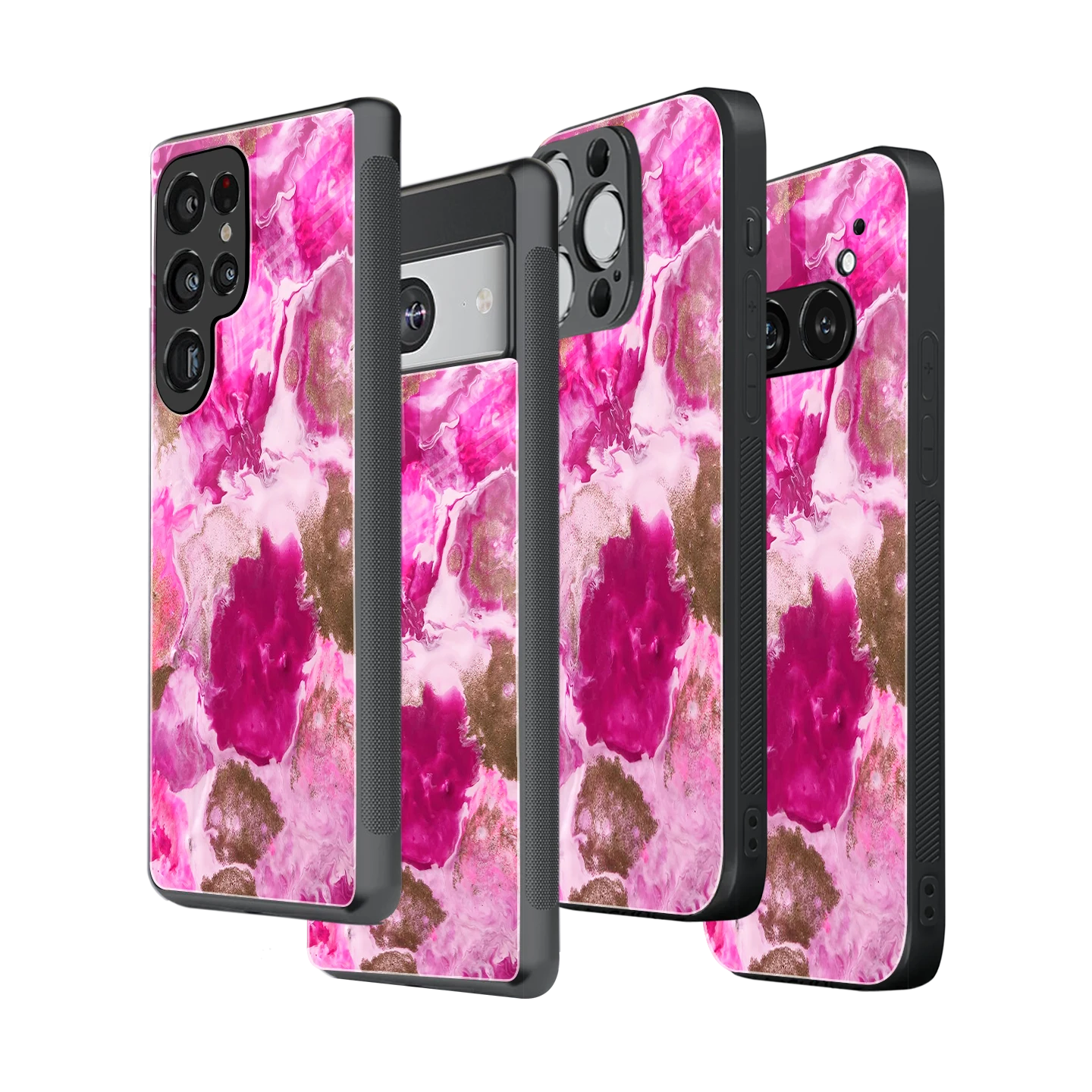 Stylish Glass Back Case for All Smartphones iPhone, Samsung, OnePlus, Pixel, Redmi, Oppo, Vivo, Motorola
