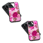Trendy Glass Back Mobile Case for iPhone, Samsung, Redmi, OnePlus, Google Pixel, Motorola