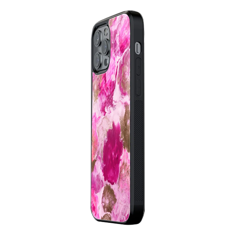 Slim Glass Back Phone Case for Multiple Brands iPhone, Samsung, Redmi, OnePlus, Oppo, Vivo