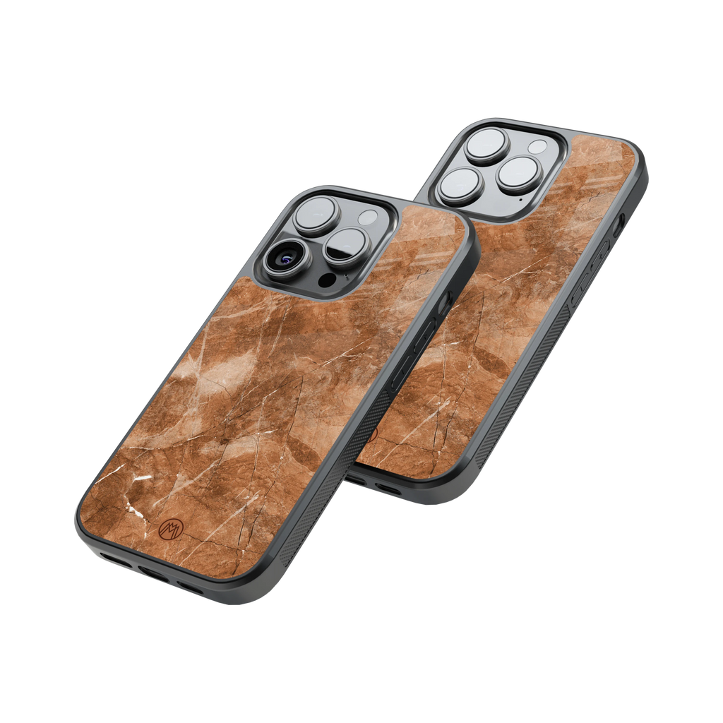 Protective Glass Back Phone Case Compatible with iPhone, Samsung, OnePlus, Pixel & More