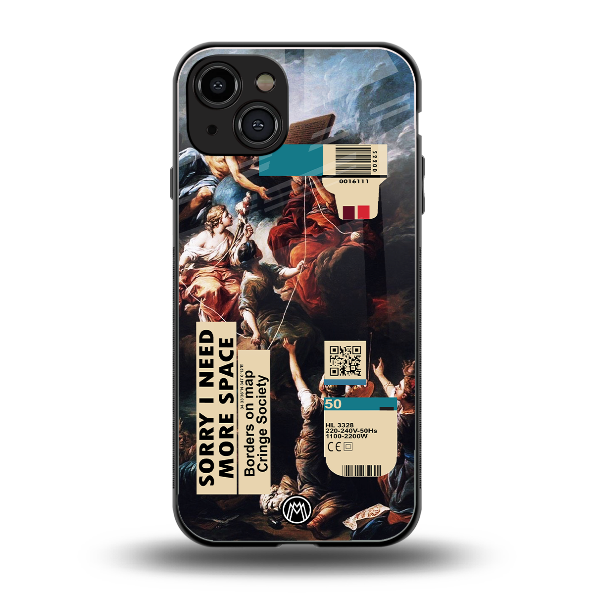 carlevanloo back phone cover | glass case for iphone 15
