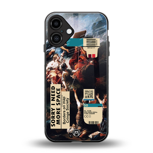 carlevanloo back phone cover | glass case for iphone 16 plus