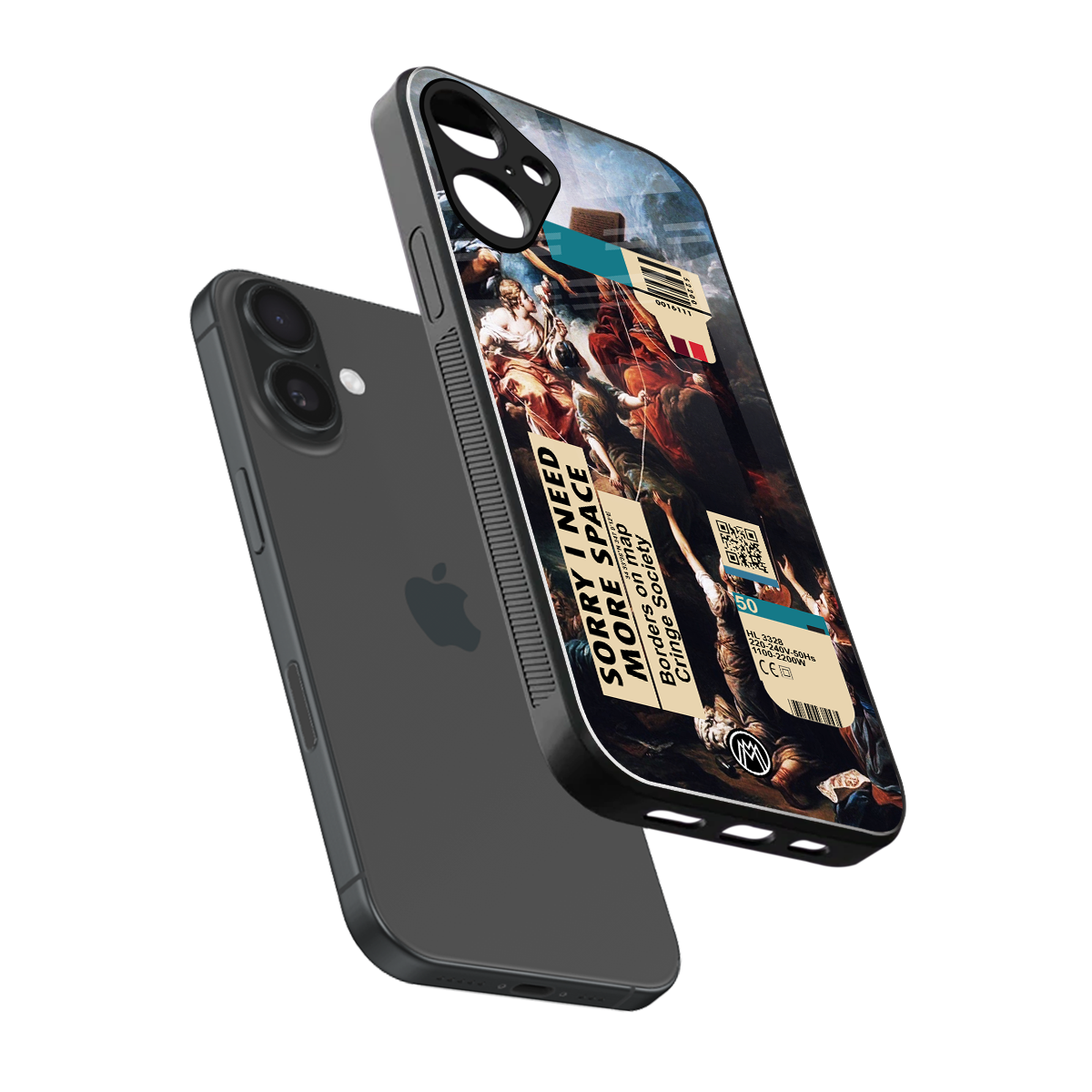 carlevanloo back phone cover | glass case for iphone 16 plus