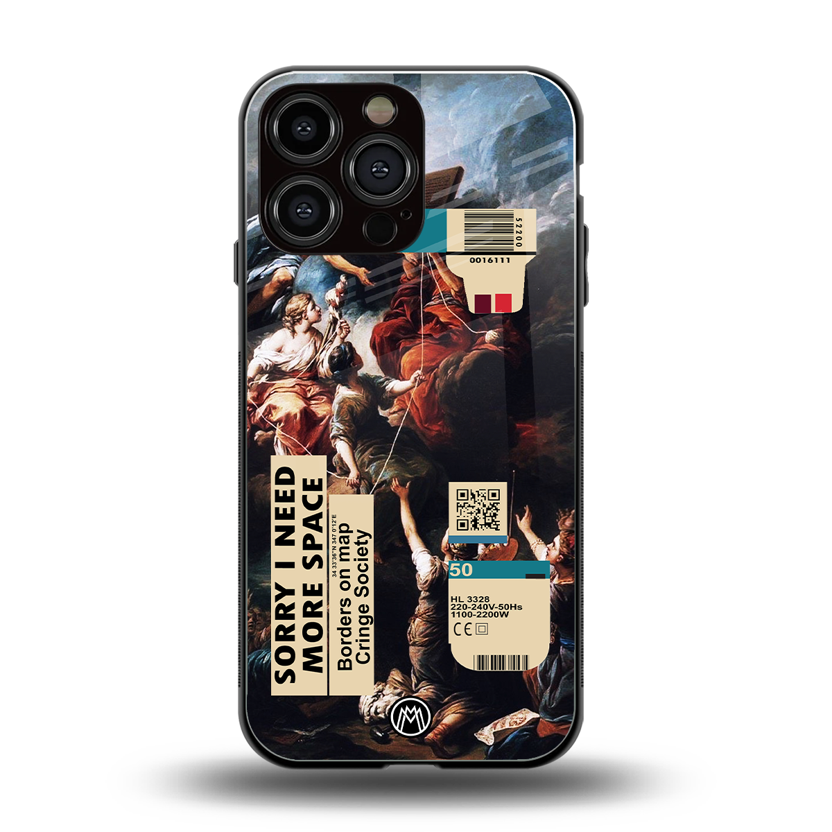 carlevanloo back phone cover | glass case for iphone 16 pro max