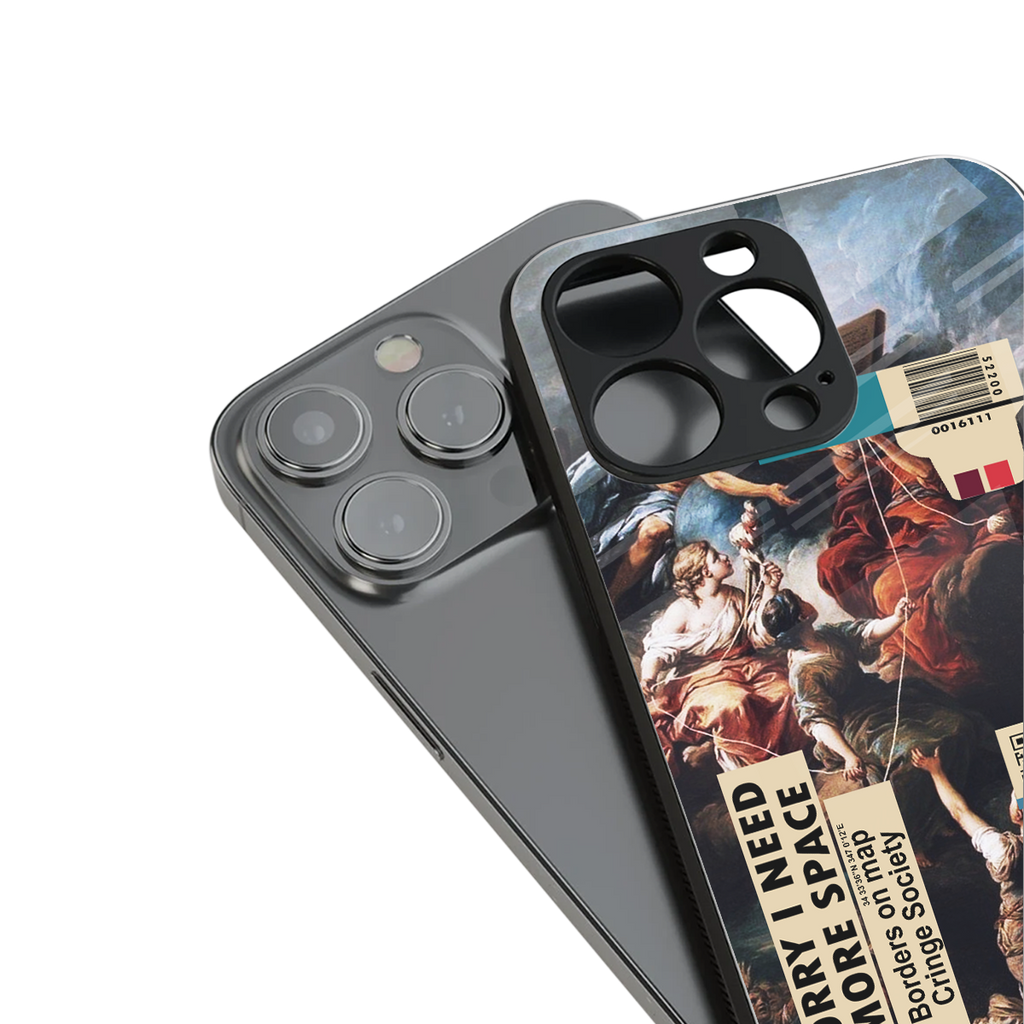 carlevanloo back phone cover | glass case for iphone 16 plus
