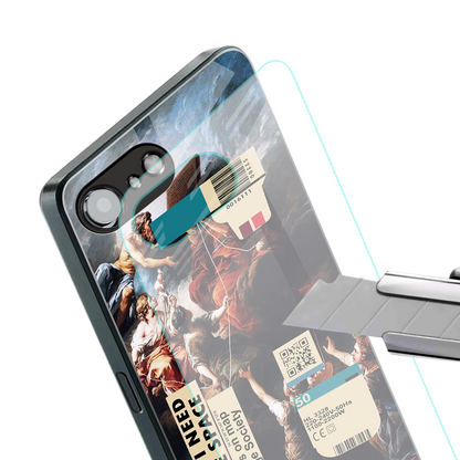 carlevanloo back phone cover | glass case for iphone 16e
