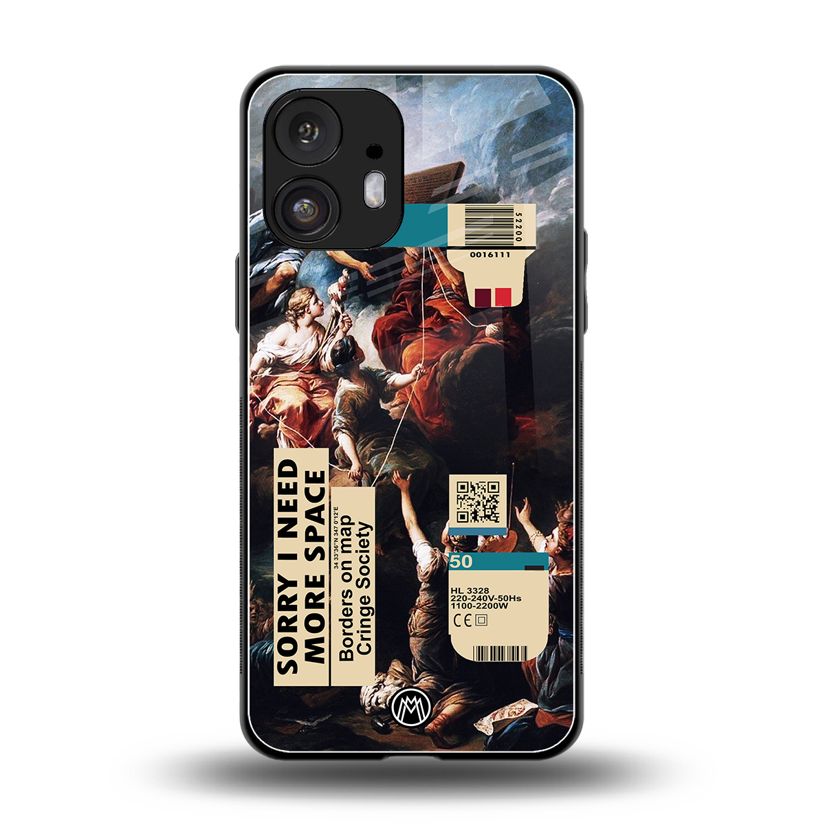 carlevanloo back phone cover | glass case for nothing phone 2