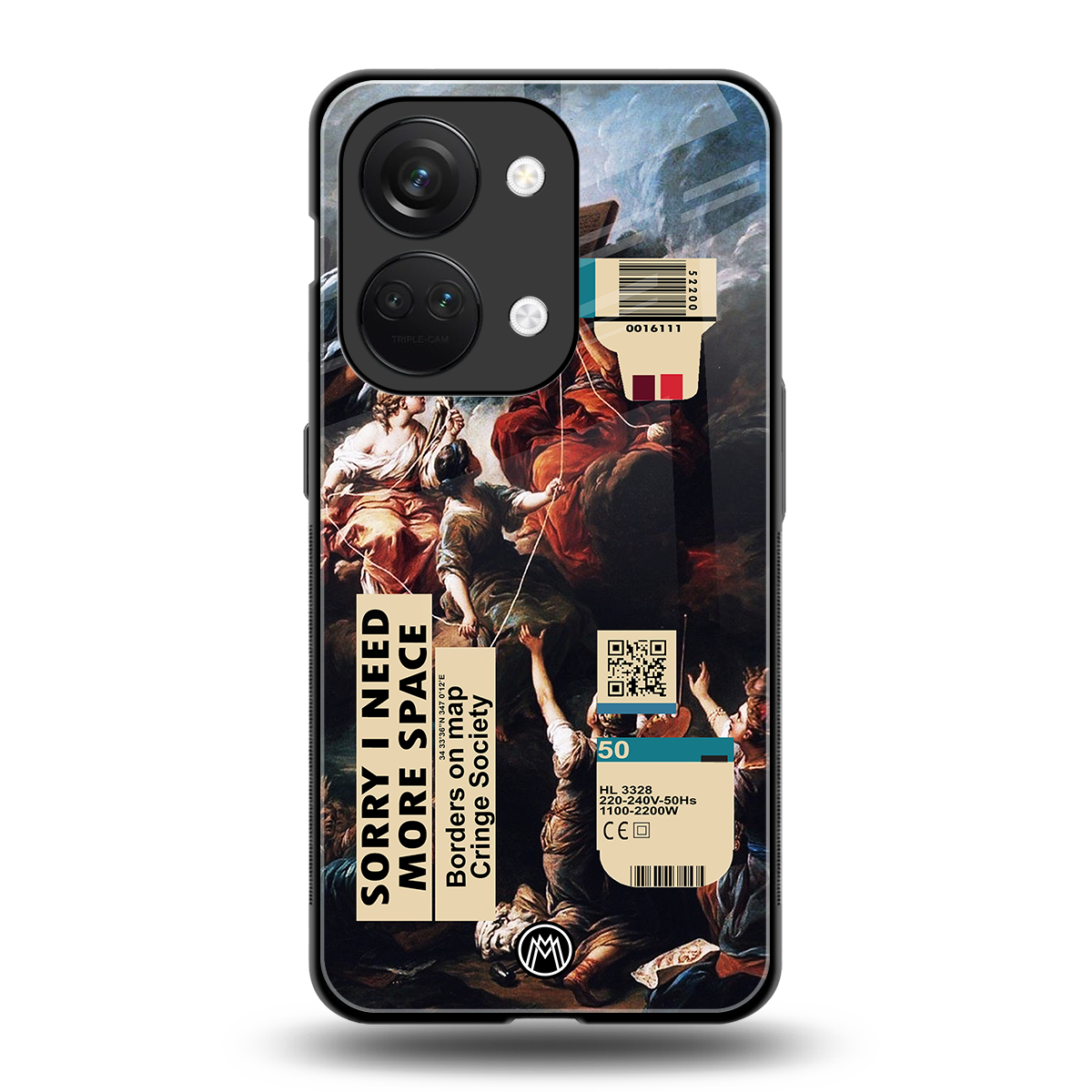 carlevanloo back phone cover | glass case for oneplus nord 3