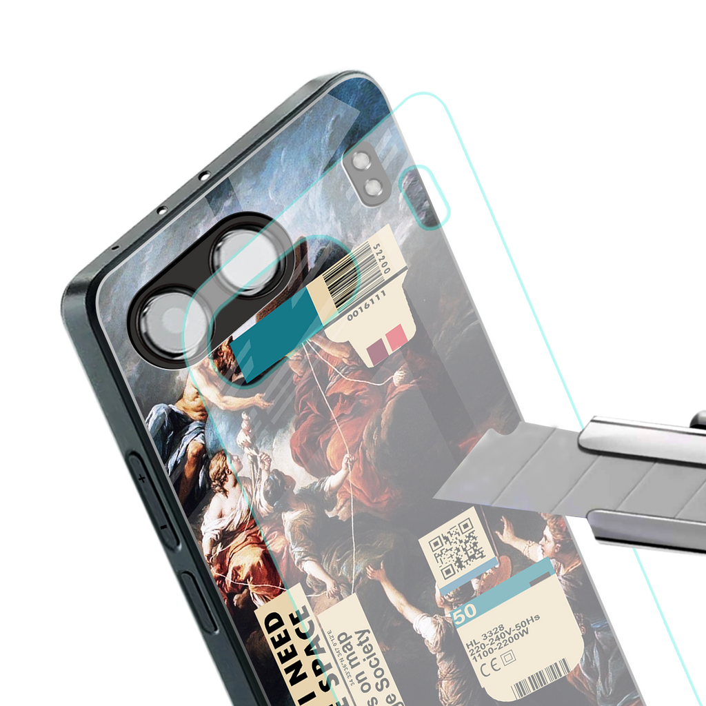 carlevanloo back phone cover | glass case for oneplus nord 4