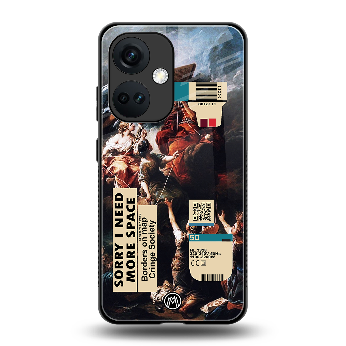 carlevanloo back phone cover | glass case for oneplus nord ce 3