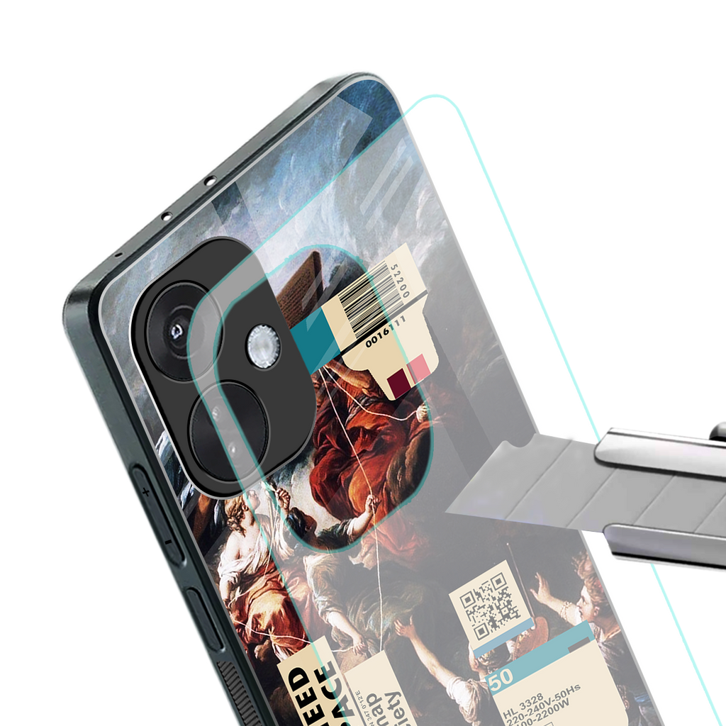 carlevanloo back phone cover | glass case for oneplus nord ce 3