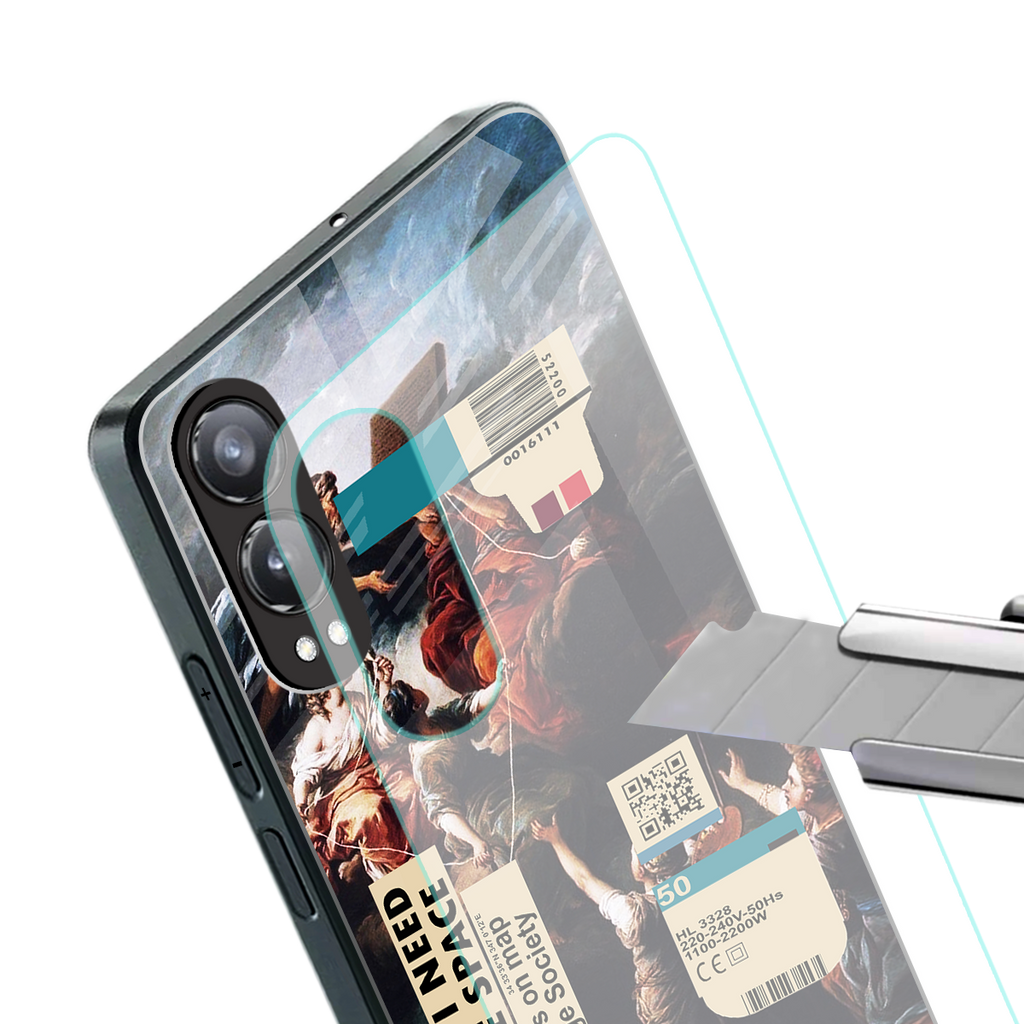carlevanloo back phone cover | glass case for oneplus nord ce 4 lite