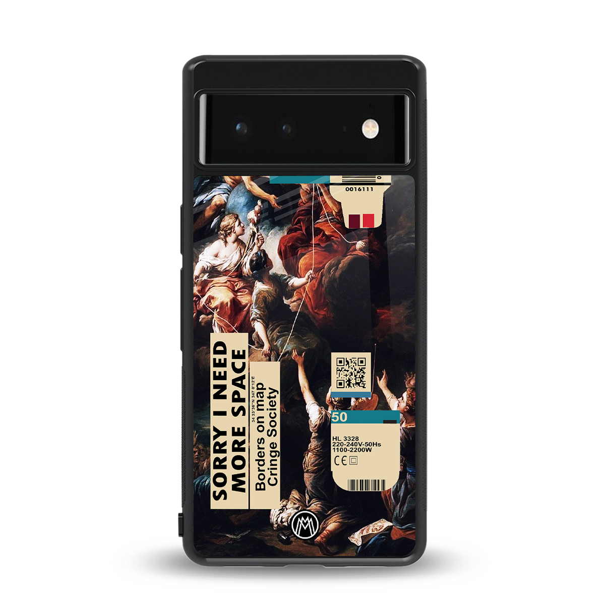 carlevanloo back phone cover | glass case for google pixel 6