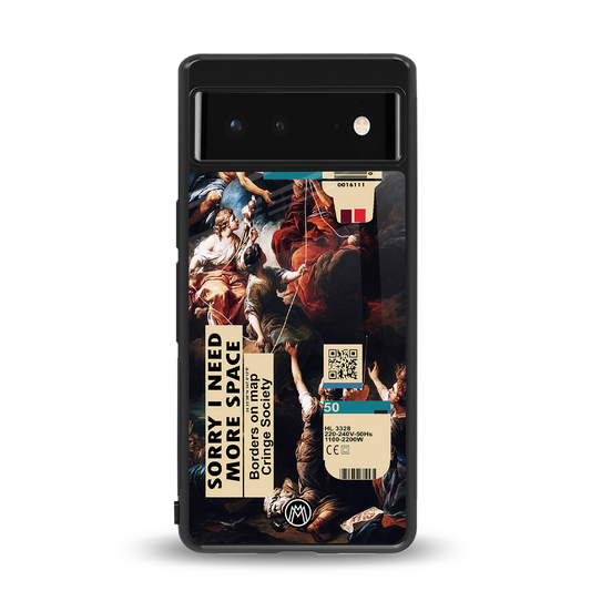 carlevanloo back phone cover | glass case for Google Pixel 6A