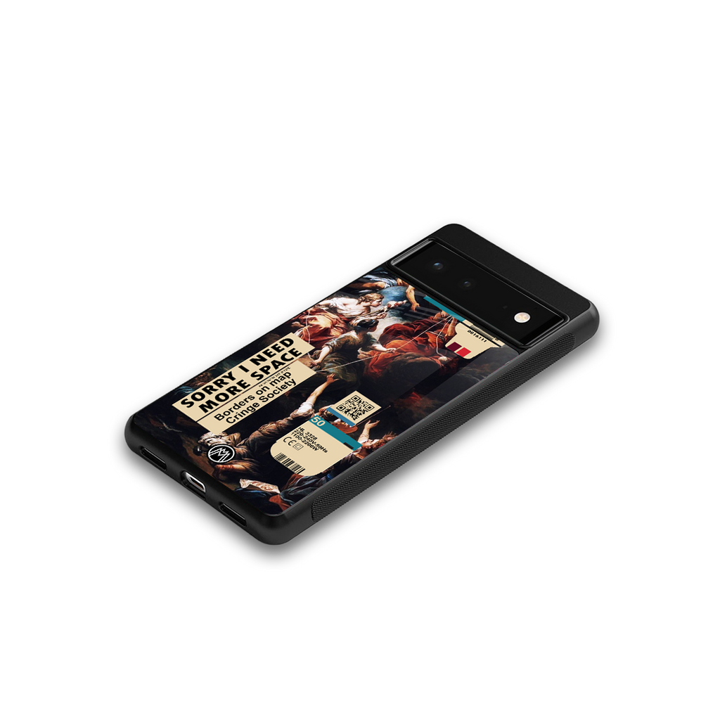 carlevanloo back phone cover | glass case for google pixel 6