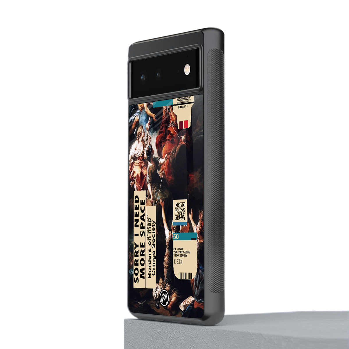 carlevanloo back phone cover | glass case for google pixel 6