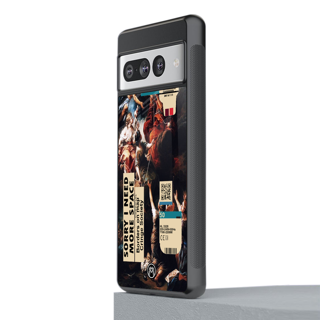 carlevanloo back phone cover | glass case for google pixel 7 pro