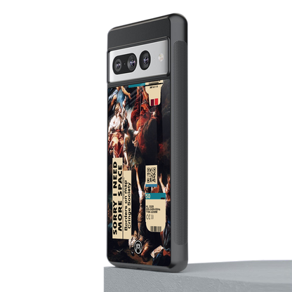 carlevanloo back phone cover | glass case for google pixel 7 pro