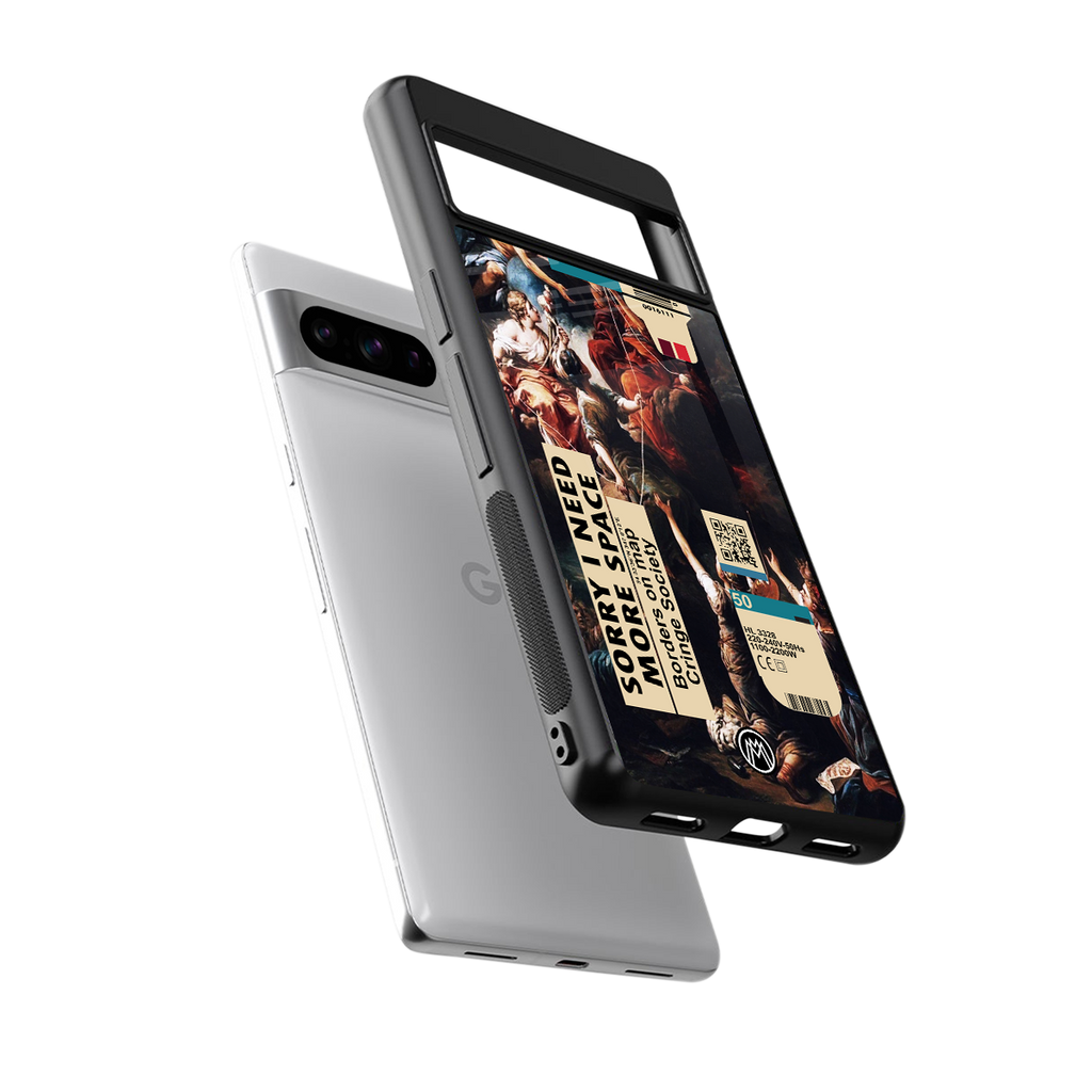 carlevanloo back phone cover | glass case for google pixel 8 pro