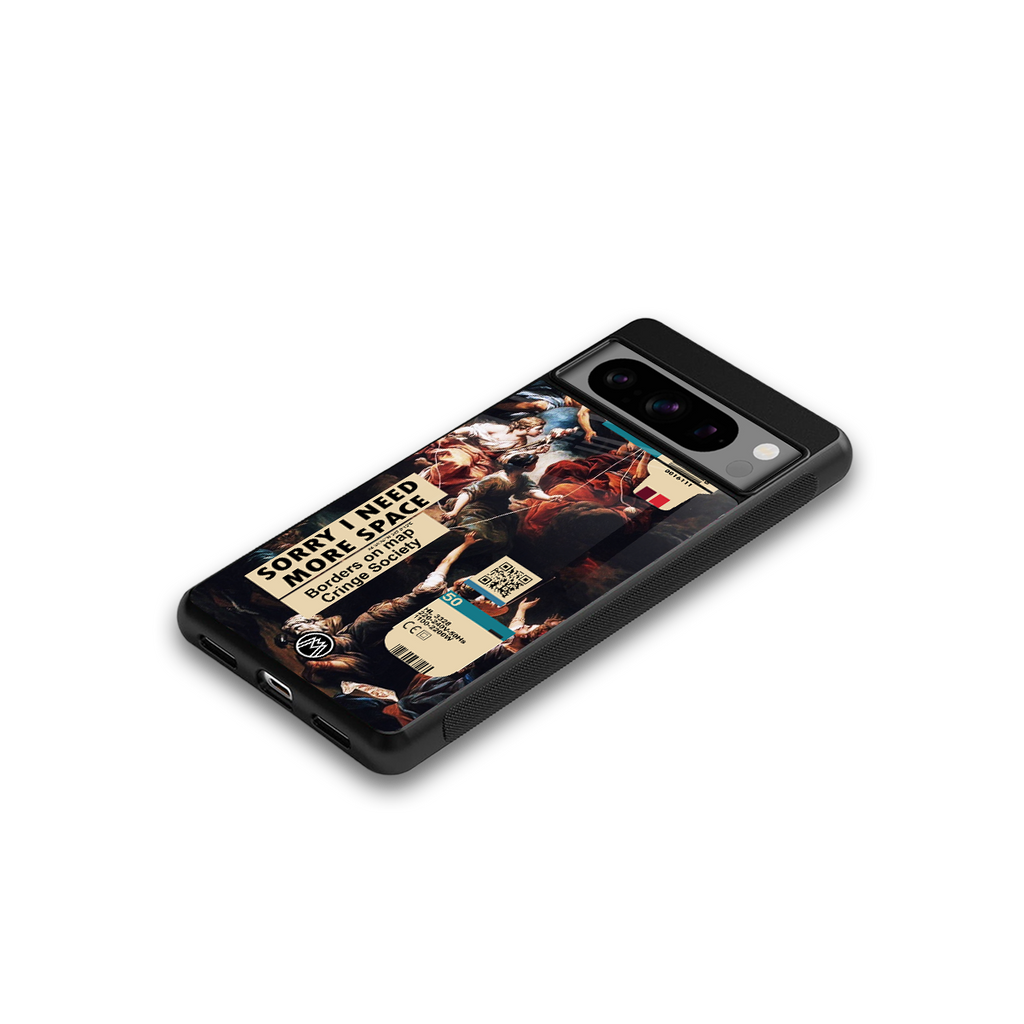 carlevanloo back phone cover | glass case for google pixel 8 pro